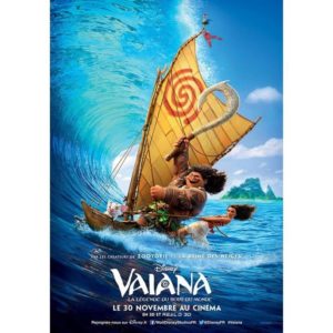 『モアナと伝説の海』2016 仏版ポスター
